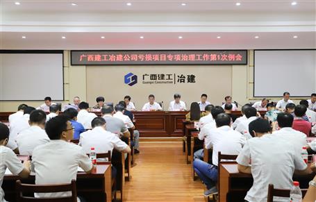 公司召開(kāi)虧損項(xiàng)目專項(xiàng)治理工作第1次例會(huì)