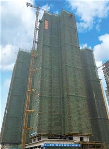 【奮戰(zhàn)一季度·沖刺開(kāi)門紅】冶建桂海分公司承建項(xiàng)目又一主體樓順利封頂