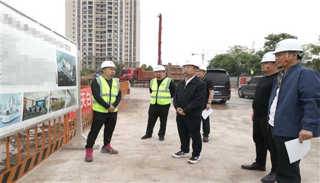 覃振華到重慶在建項目調(diào)研指導(dǎo)